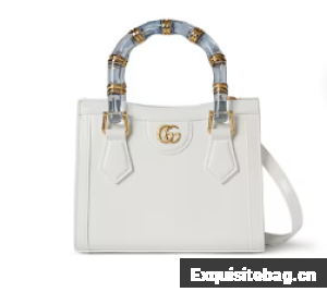 Gucci Diana small tote bag 832936 white