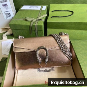 Gucci Dionysus Blooms Leather Shoulder Bag 499623 rose gold