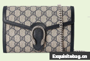 Gucci Dionysus GG chain wallet 401231 blue