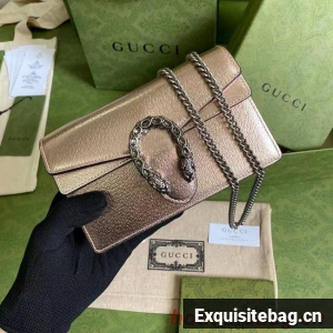 Gucci Dionysus Leather Super mini Bag 476432 rose gold