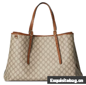 Gucci GG Emblem maxi tote bag 815212 brown