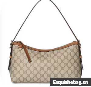 Gucci GG Emblem medium shoulder bag GG canvas 847449 brown
