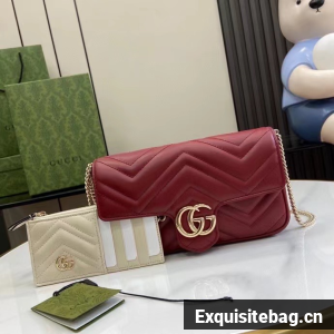 Gucci GG MARMONT MINI BAG 751526 red