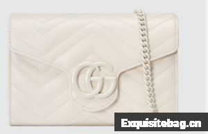 Gucci GG MARMONT SUPER MINI BAG 474575 White