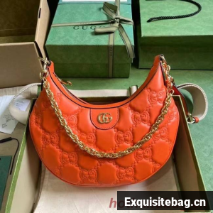 Gucci GG MATELASSE SMALL SHOULDER BAG 739709 orange