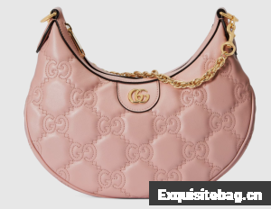 Gucci GG MATELASSE SMALL SHOULDER BAG 739709 pink