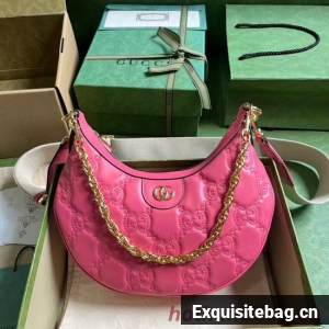 Gucci GG MATELASSE SMALL SHOULDER BAG 739709 rose