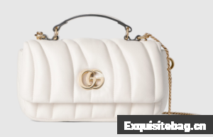 Gucci GG MILANO MINI TOP HANDLE BAG 806017-1 White