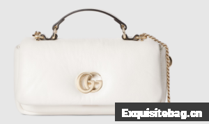 Gucci GG MILANO MINI TOP HANDLE BAG 806017-2 white