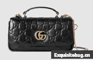 Gucci GG MILANO MINI TOP HANDLE BAG 806017-3 black