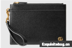 Gucci GG Marmont pouch 658562 Black