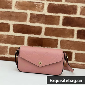 Gucci GG SUPER MINI SHOULDER BAG 781554 pink