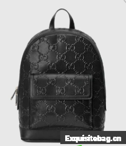 Gucci GG embossed backpack 658579 black