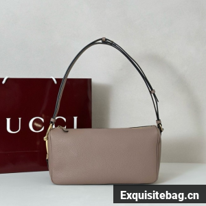 Gucci Half Horsebit medium shoulder bag 860787 gray