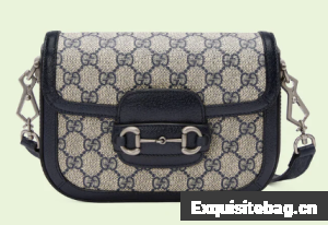 Gucci Horsebit 1955 GG mini bag 658574 blue