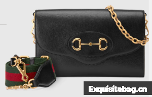 Gucci Horsebit 1955 small bag 677286 black