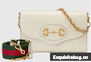 Gucci Horsebit 1955 small bag 677286 white