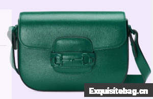 Gucci Horsebit 1955 small shoulder bag 726226 Green
