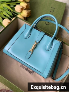 Gucci Jackie 1961 medium tote bag 649016 light blue