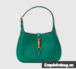 Gucci Jackie 1961 small natural grain bag 636709 Emerald green 