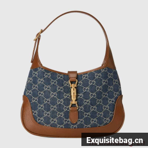Gucci Jackie 1961 small shoulder bag 636706 Dark blue