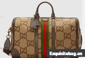 Gucci Jumbo GG large duffle bag 696039 brown