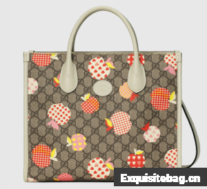 Gucci Les Pommes small tote 659983 white