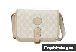 Gucci Mini shoulder bag with Interlocking G 671620 Beige