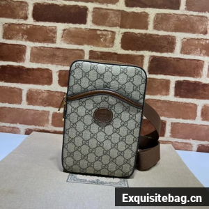 Gucci OPHIDIA GG SHOULDER BAG 696016 Brown