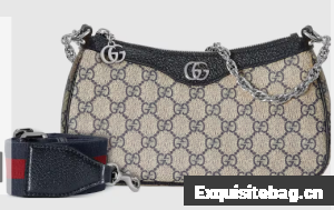 Gucci OPHIDIA GG SMALL HANDBAG 735132 Blue