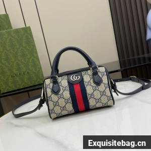 Gucci OPHIDIA SUPER MINI BAG 781490 dark blue