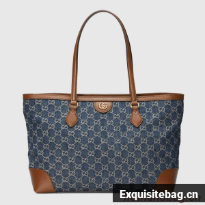 Gucci Ophidia GG medium tote 631685 Dark blue
