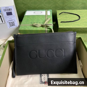 Gucci Ophidia pouch leather 681200 black