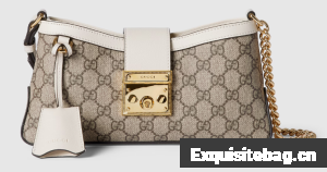 Gucci PADLOCK SMALL SHOULDER BAG 811705 white