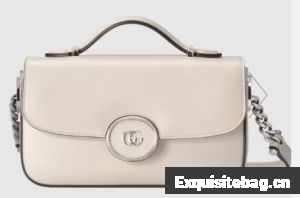 Gucci PETITE GG MINI SHOULDER BAG 739722 white