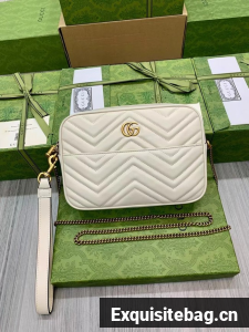 Gucci SMALL SHOULDER BAG 699758 white