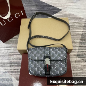 Gucci SUPER MINI SHOULDER BAG 800313 gray