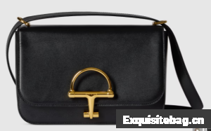 Gucci Siena small shoulder bag 846705 black