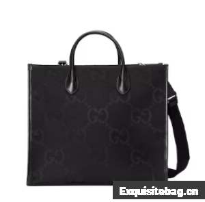 Gucci Tote bag with jumbo GG 678839 black