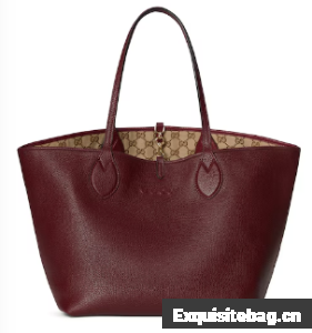 Gucci Totissima large reversible tote bag 839112 Rosso Ancora red