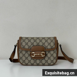 Gucci small shoulder bag 815205 brown