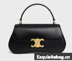 CELINE TEEN CELINE LOLA IN SHINY CALFSKIN 119533 black