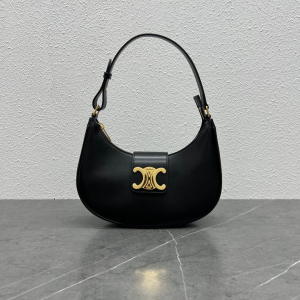 Celine AVA BAG IN SMOOTH CALFSKIN VINTAGE 114493 Black