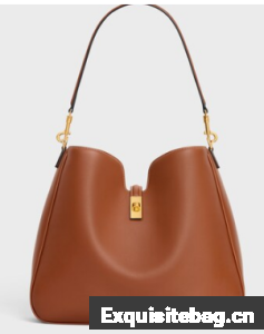 Celine MEDIUM CAMILLE 16 SOFT BAG IN SMOOTH CALFSKIN 119563 TAN