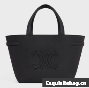 Celine MINI CABAS ANAIS CUIR TRIOMPHE IN GRAINED CALFSKIN 118613 black