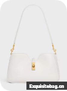Celine SHOULDER CAMILLE 16 SOFT IN SMOOTH CALFSKIN 122073 white