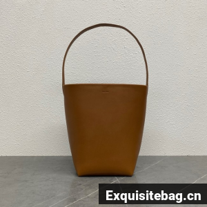 Celine SMALL BUCKET CUIR TRIOMPHE IN SMOOTH CALFSKIN TR032 BROWN