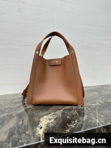 Celine SMALL CUBE BAG IN NATURAL Calfskin 124182 SOFT TAN
