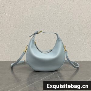 Celine TEEN CELINE LULU IN SUPPLE GRAINED CALFSKIN 120723 ice blue