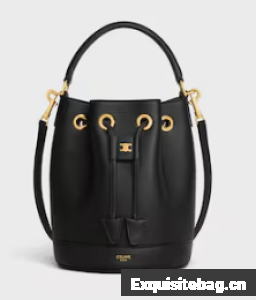 Celine TEEN CLARA BAG IN SUPPLE GRAINED CALFSKIN 121673 black